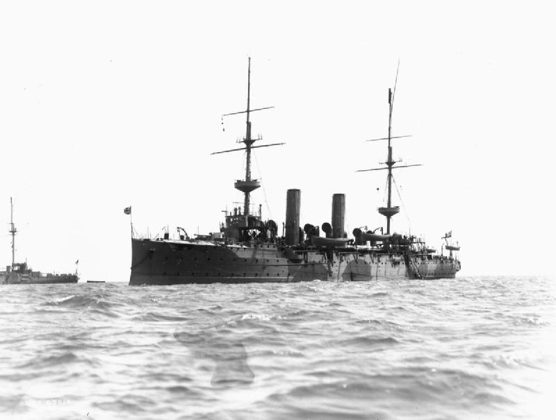 HMS DORIS AT THE TIME OF THE GREAT WAR