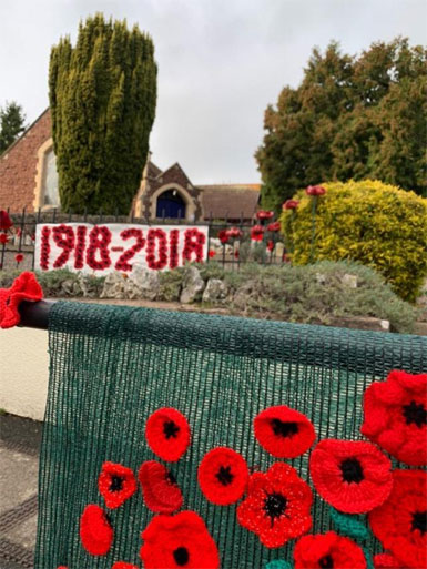 Poppies, Methodist Church, Fore Street, Bishopsteignton