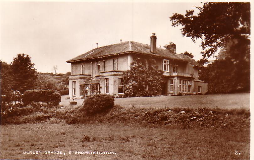 Sepia photograph of Murley Grange Bishopsteignton no.2