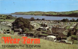 Colour photograph of Wear Farm, Bishopsteignton circa 1960?