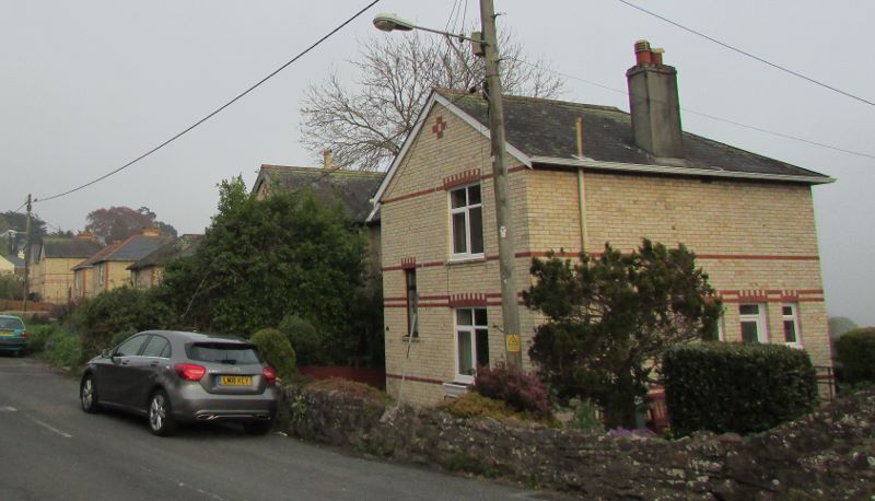 20th Century Council Houses built on West Town Meadow, Forder Lane, Bishopsteignton.