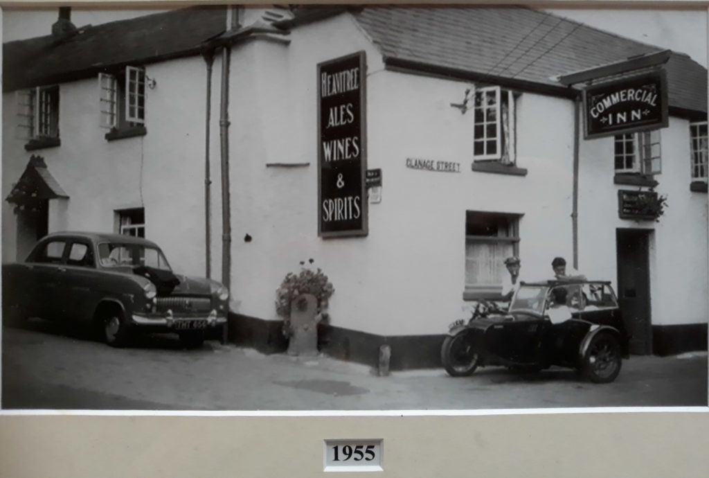 The Commercial Inn from West Street 1955