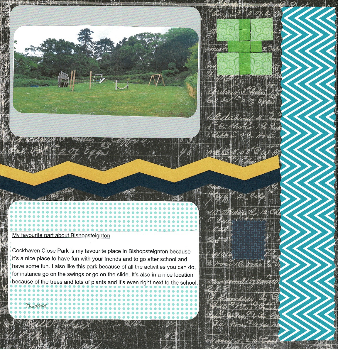 Festival Children's Scrapbook Project 2019