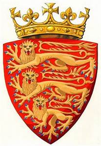 King John's coat of arms