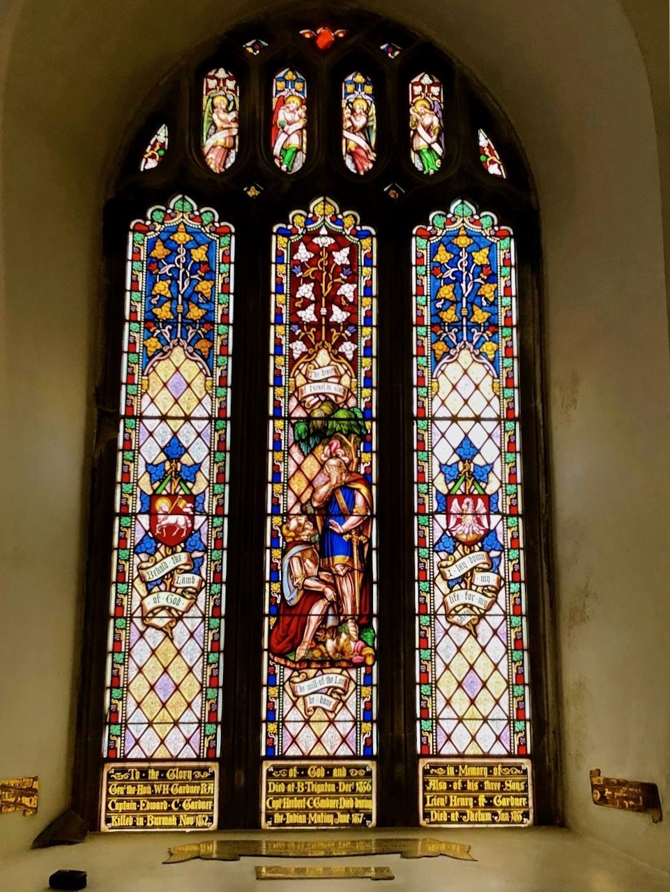 Gardner Family Memorial Window, Bishopsteignton Church