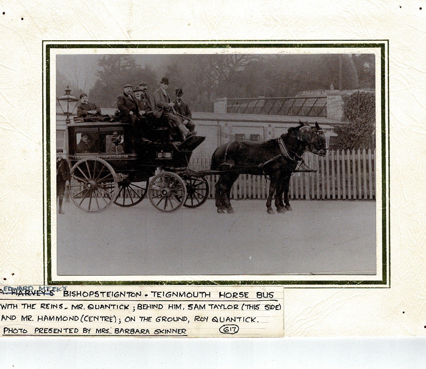 Harvey horse drawn bus