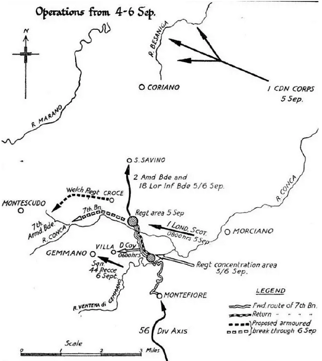 Montefiore Map