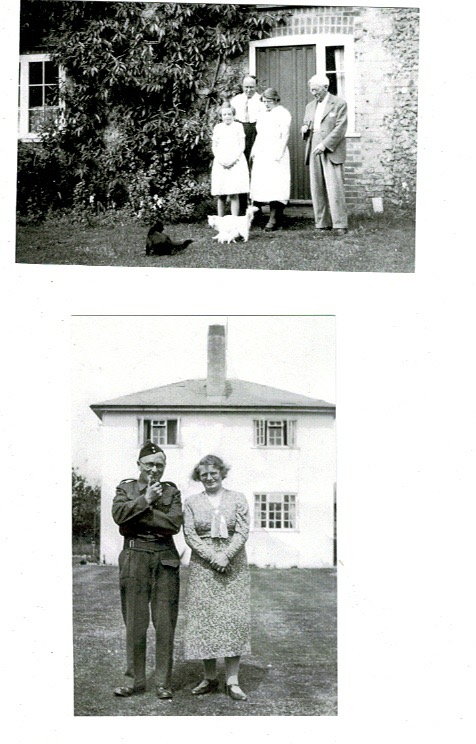 Wilfred, Gladys & Betty with Lord Addison 1937 & Wilfred & Gladys 1941, Home Guard 1