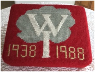 WI kneeler for St Johns