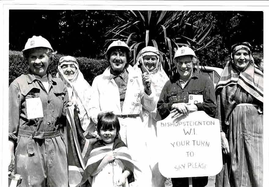 WI Church Fete entry 1974