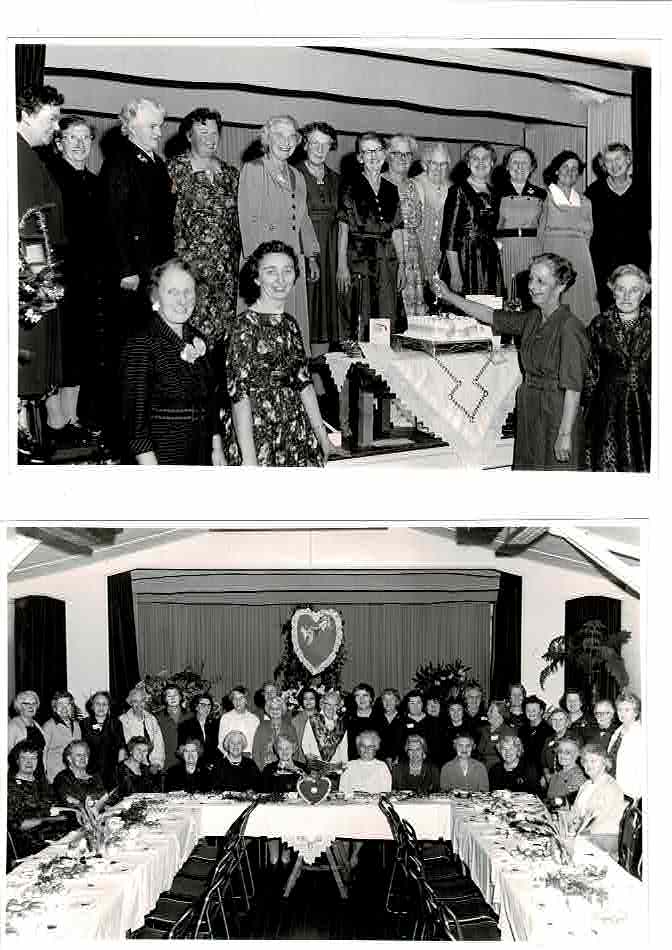 WI birthday and Valentine party 1959