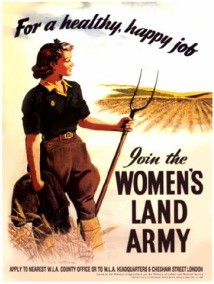 Women's Land Army poster