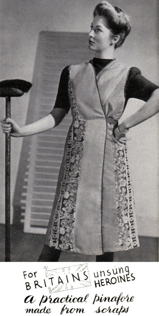 Pattern for 1940s 'Pinny'