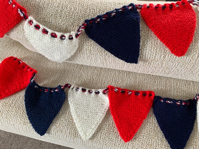 Knitted Bunting 