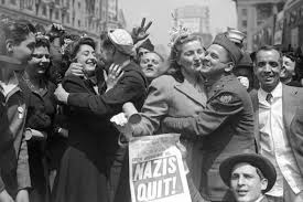 VE Day party 1945
