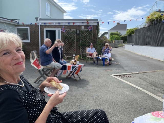 Manor Road on VE Day 75