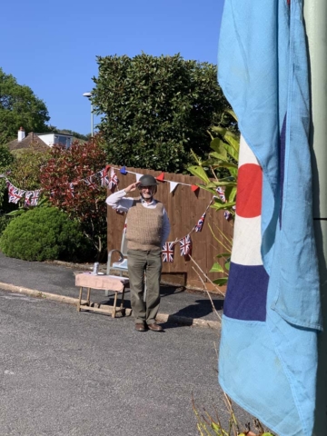 Manor Road on VE Day 75