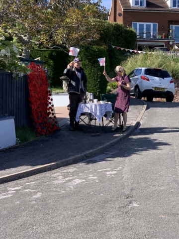 Manor Road on VE Day 75