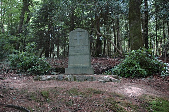 Monument to the Massacre at Pointois Wood