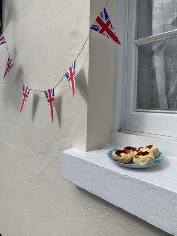 Devon cream tea for victory! VE Day 75