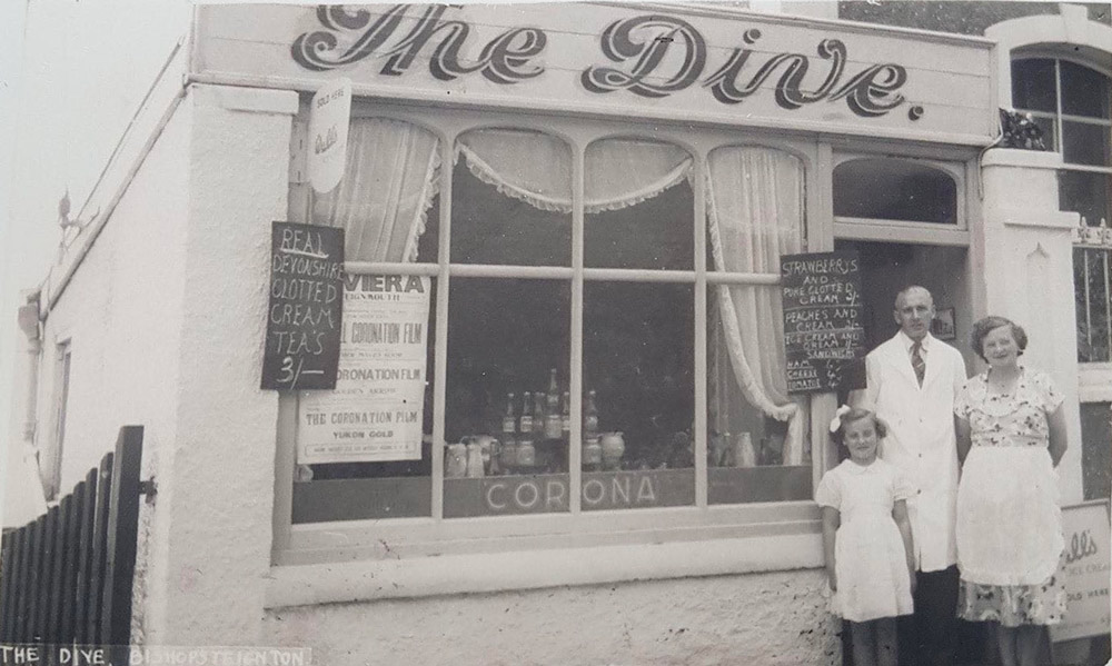 Does anyone remember The Dive Café, or the people in this photo?