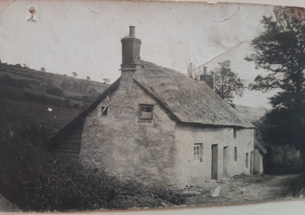 Withy Cottage, where Mr Webber lived