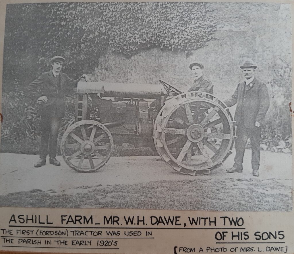 The Dawes with their Fordson Tractor