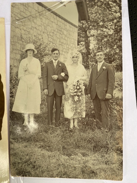 Sidney and Rose Evans' Wedding Day