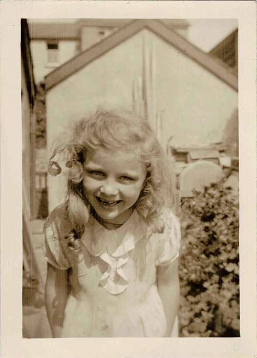 Photograph of Molly Coombe, c. 1935.