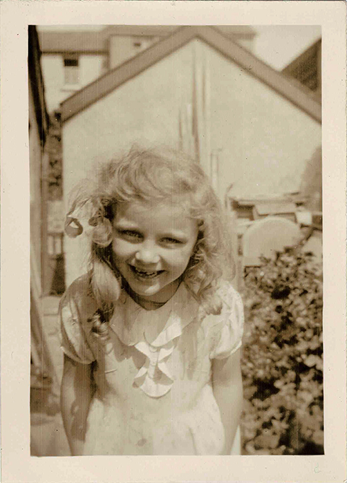 2898 Photograph Molly Coombe 1935 Photograph of Molly Coombe, c. 1935.