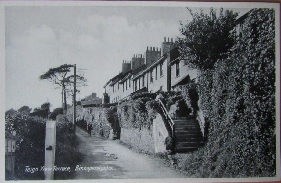 Postcard Teign View Terrace, Bishopsteignton