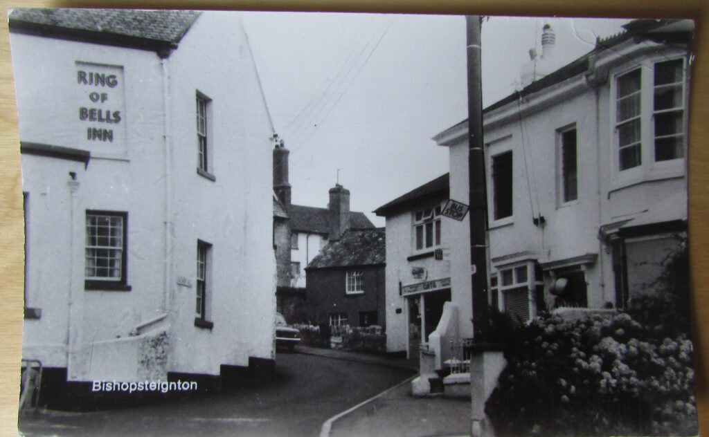 Postcard showing Junction of Radway Hill and Fore Street.