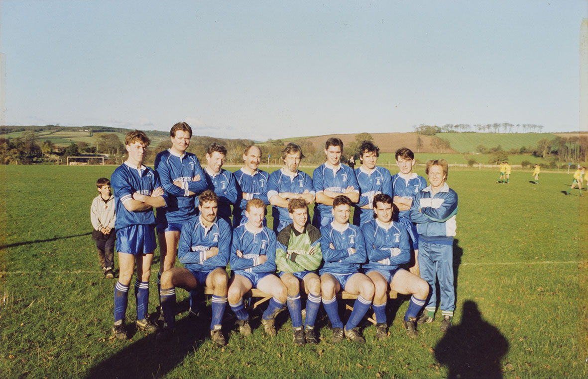 Photograph Bishopsteignton United Association Football Club 1st XI team