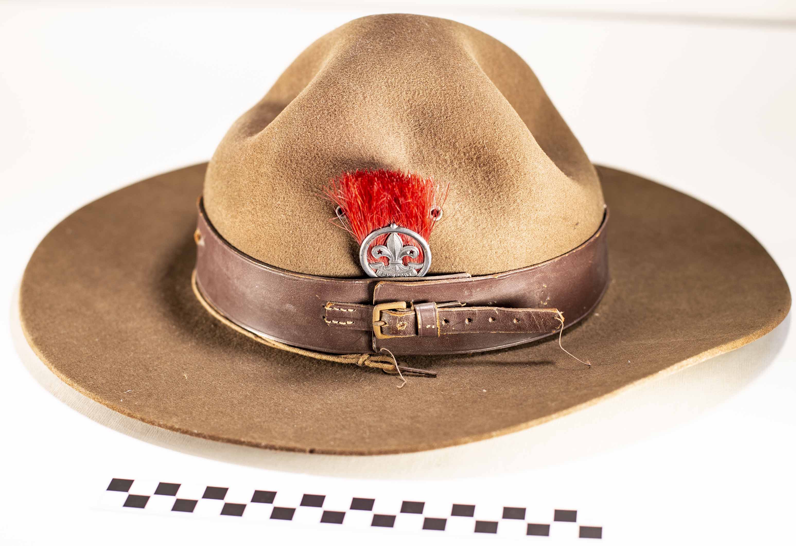 Scout Uniform Wide-brimmed Hat with Assistant Scout Leader badge