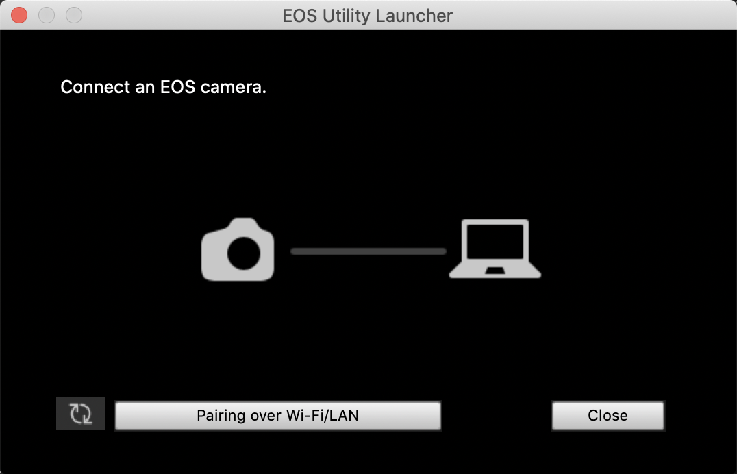 EOS Utility 3 application Launcher