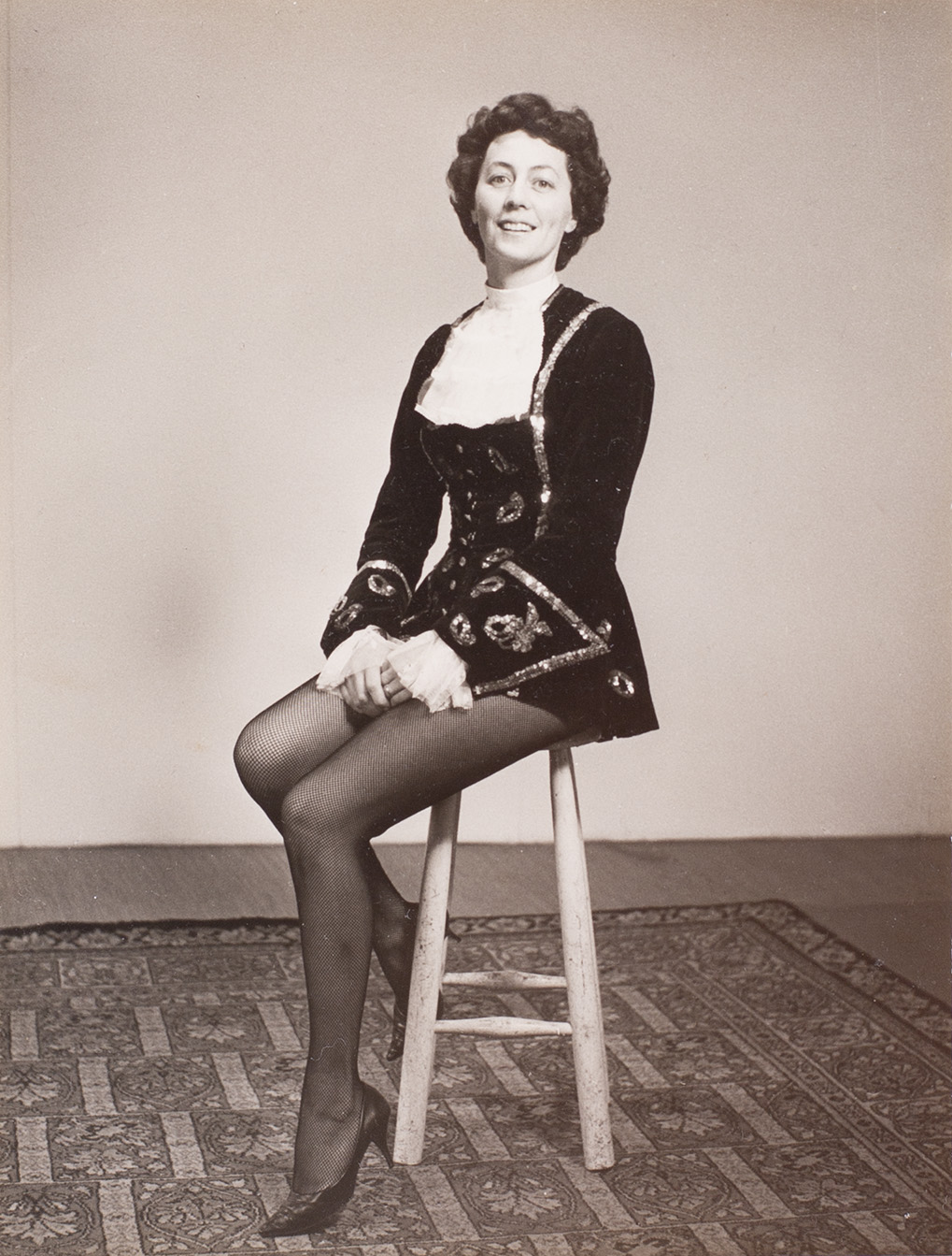 Photograph of Sheila Robbins in costume