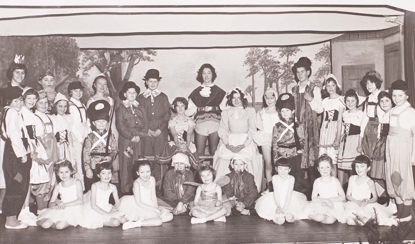 Photograph of Bishopsteignton Pantomime 'Mother Goose' 1962