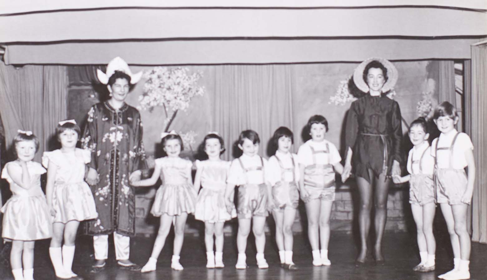 Photograph from the Bishopsteignton Pantomime 'Aladdin'