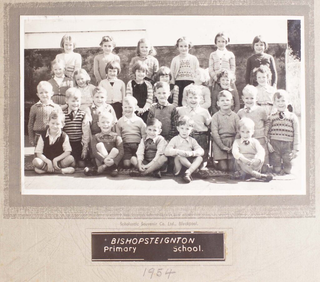 Bishopsteignton Primary School class of 1954