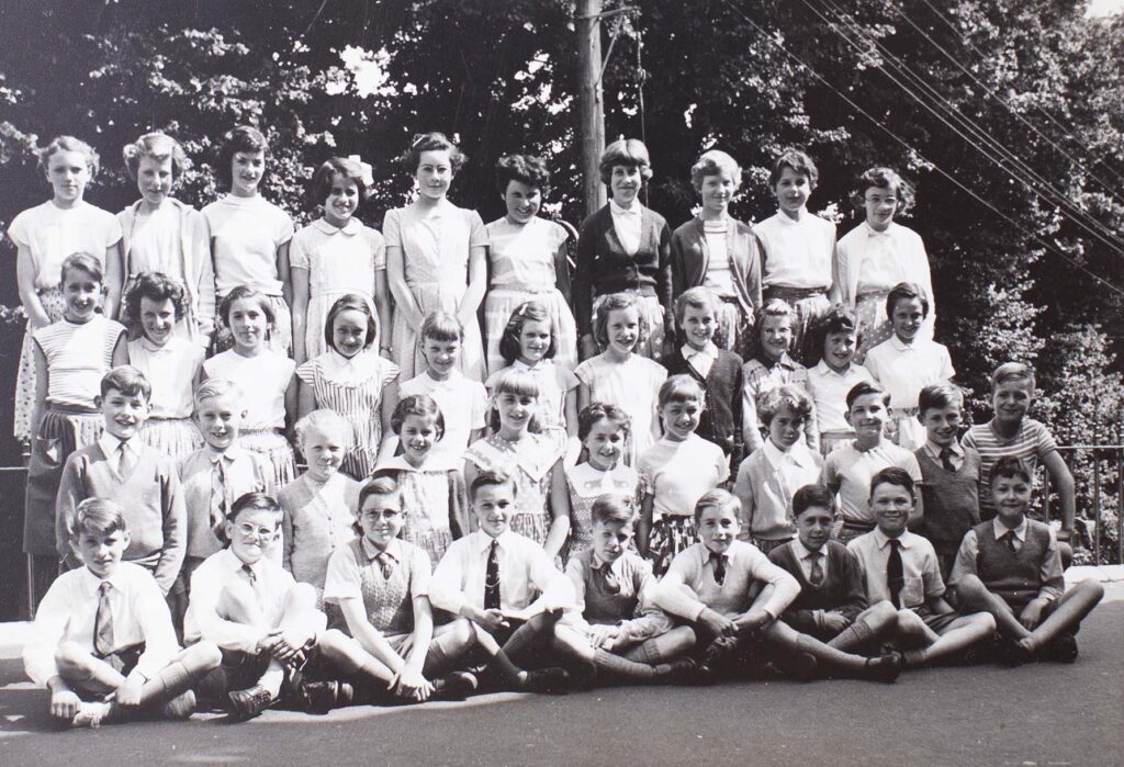 Photograph of Bishopsteignton School Class Photo 1958