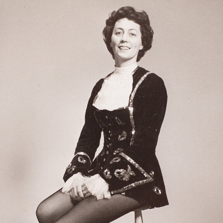 Photograph of Sheila Robbins in costume