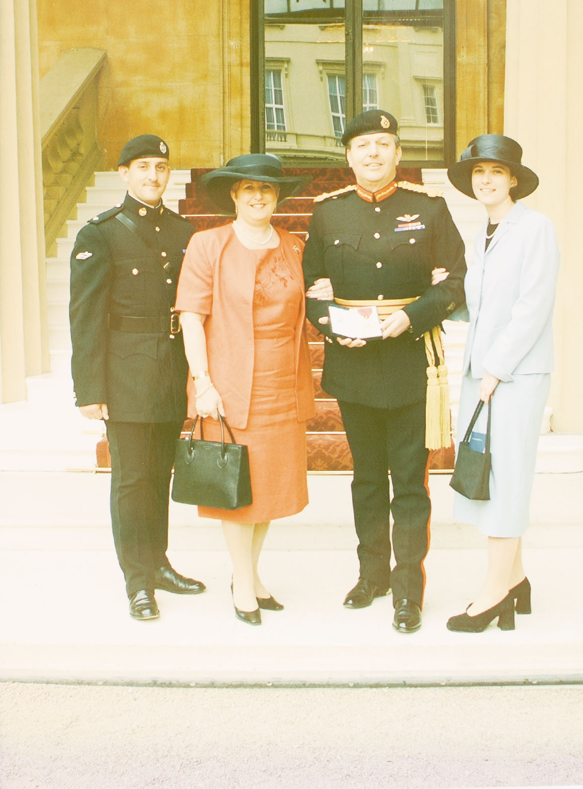 Sir Andrew Ridgway investiture at Buckingham Palace