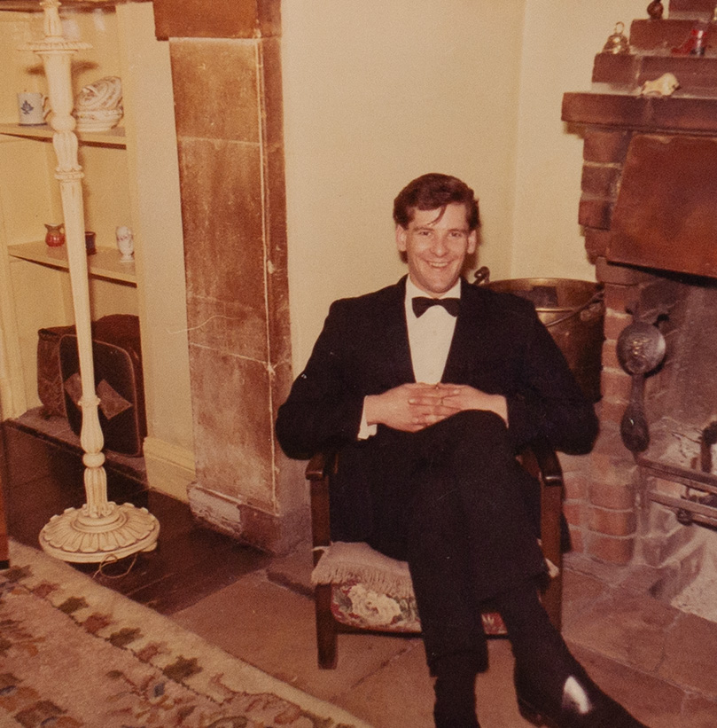 Photograph of Colin Back circa 1966