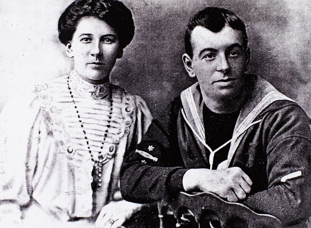 Photograph of Frederick Dennis and Florence Dennis