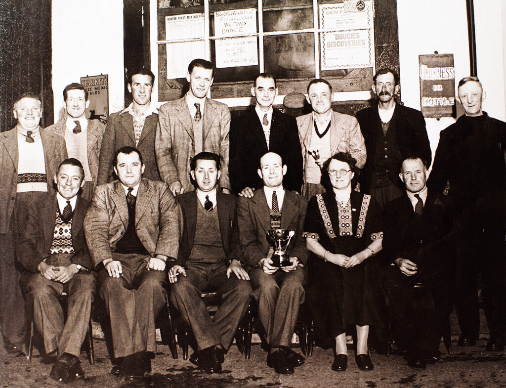 Photograph of the Ring of Bells Dart Team