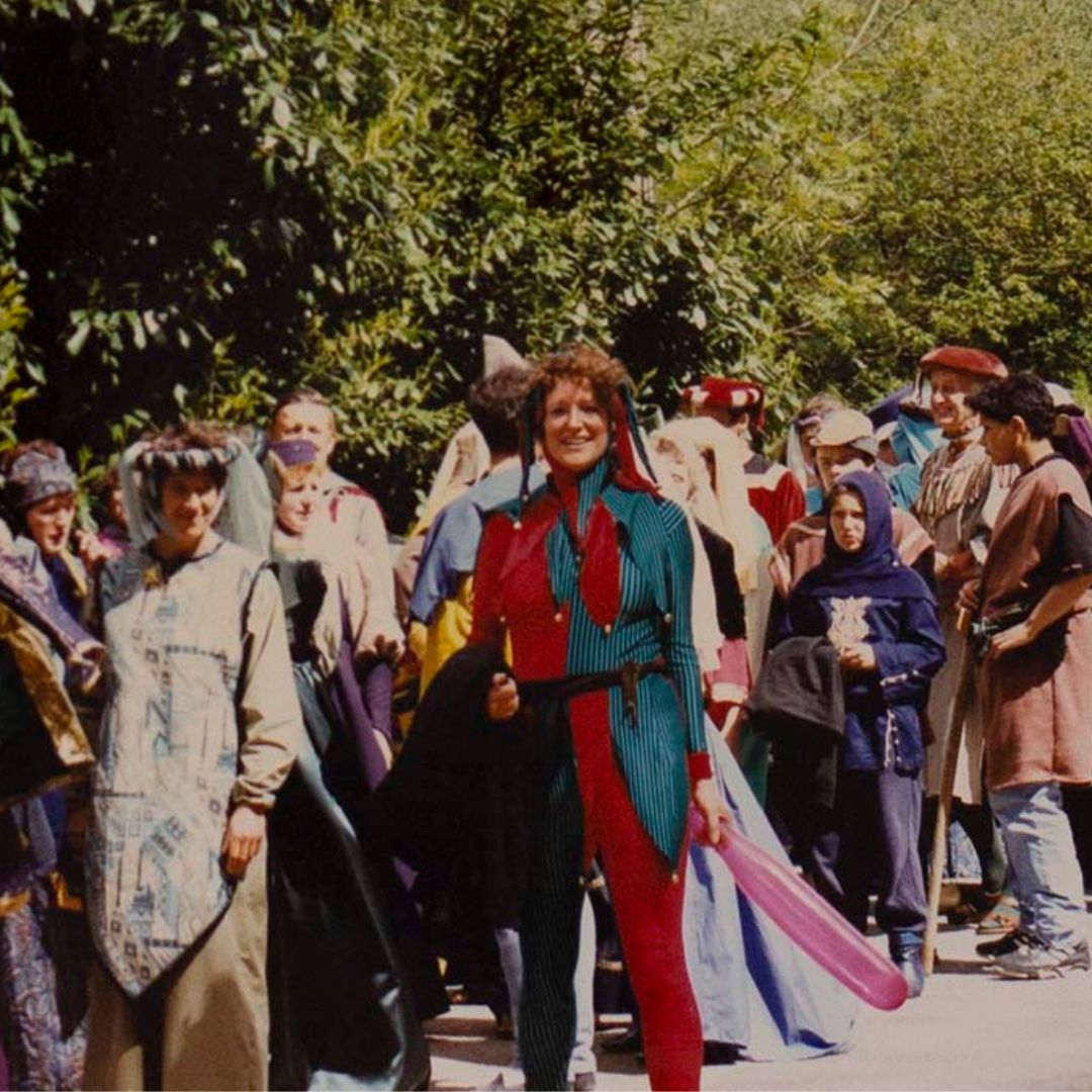 Photograph of Bishopsteignton Twinning visit to La Roche 1993