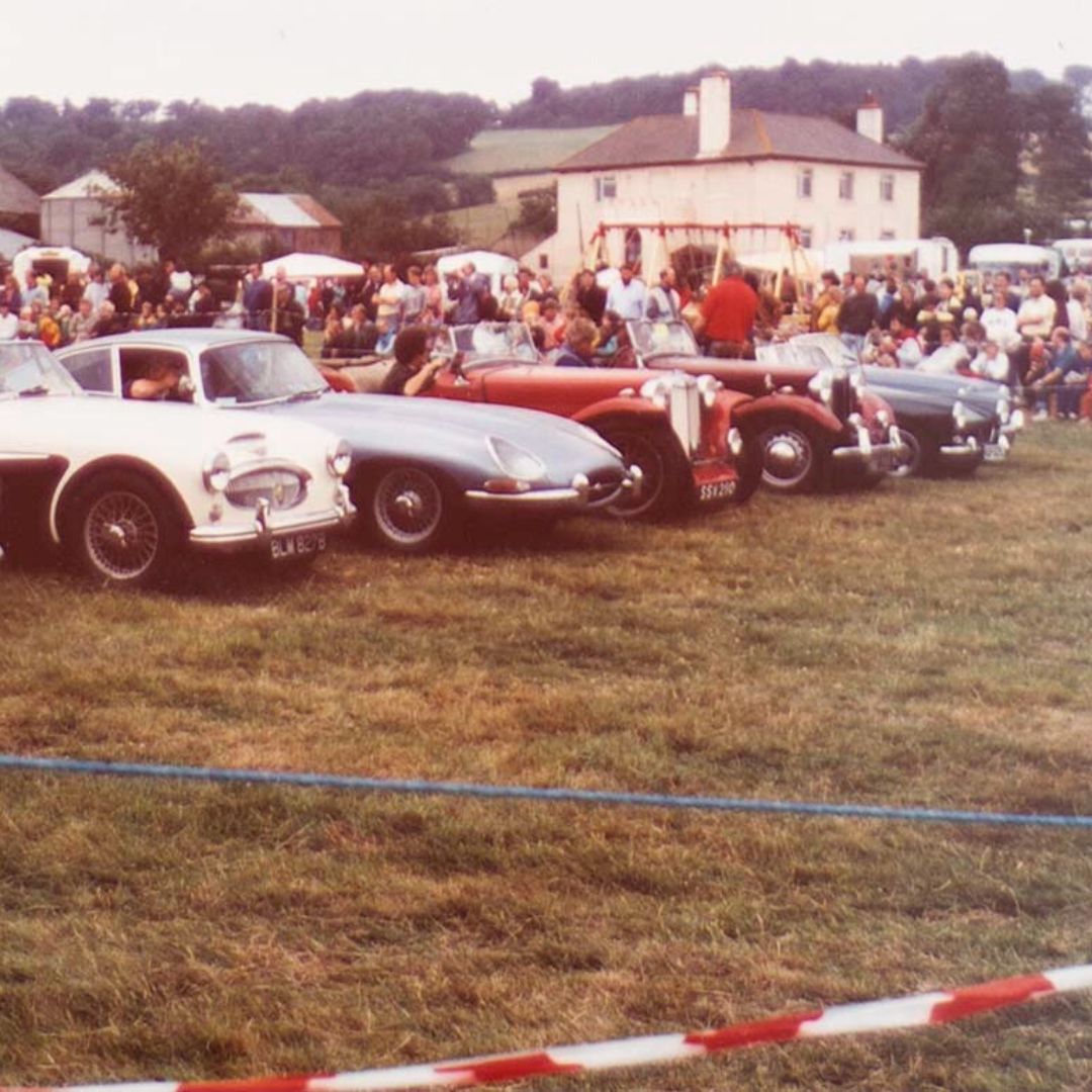 Photograph of the Bishopsteignton Vintage Rally 1992