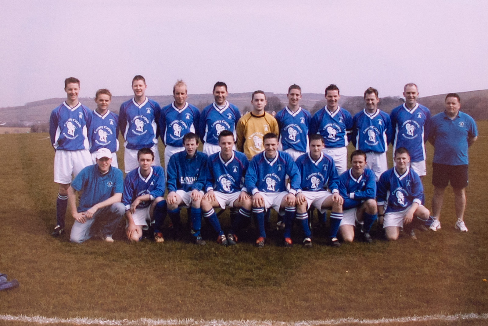 Photograph Bishopsteignton United Association Football Club Team