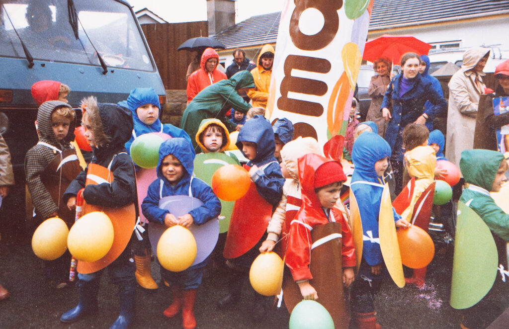 Photograph of Bishopsteignton Carnival 1980