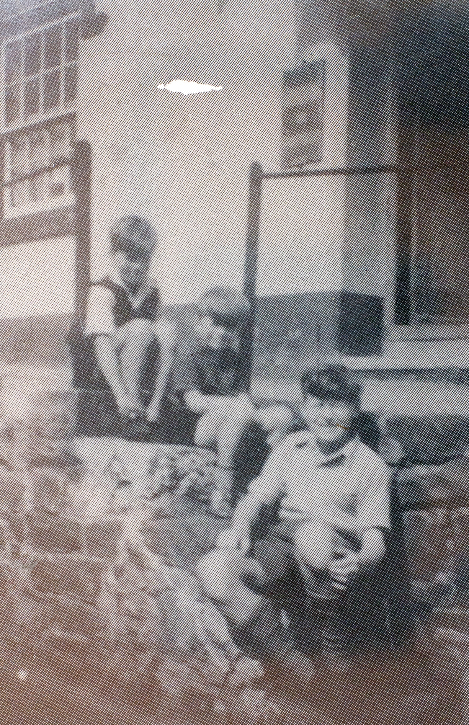 Printed Photograph of Peter, Keith and Terry Blogg